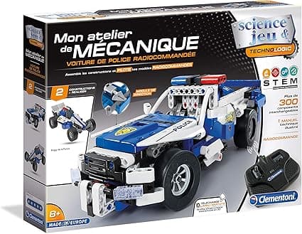 Clementoni Remote Control Police Car Building Set A12 3